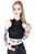 Restyle Villain Harness O-Ring Choker Gothic Punk Emo Occult Crop Top Tank Shirt Restyle Villain Harness O-Ring Choker Gothic Punk Emo Occult Crop Top Tank Shirt