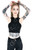 Restyle Villain Harness O-Ring Choker Gothic Punk Emo Occult Crop Top Tank Shirt Restyle Villain Harness O-Ring Choker Gothic Punk Emo Occult Crop Top Tank Shirt
