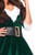 Leg Avenue Mrs Claus Santa Velvet Adult Womens Christmas Costume 85356-GREEN