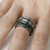 Alchemy of England Gothic Demon Black Angel White Archangel Magic Punk Ring R212 Alchemy of England Gothic Demon Black Angel White Archangel Magic Punk Ring R212