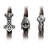 Alchemy of England Norsebraid Mjolnir Viking Helmet Raven Gothic Hair Beads ABR5 Alchemy of England Norsebraid Mjolnir Viking Helmet Raven Gothic Hair Beads ABR5