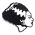 Universal Monsters The Bride of Frankenstein Embroidered Patch UM-PATCH-WTBRD Universal Monsters The Bride of Frankenstein Embroidered Patch UM-PATCH-WTBRD