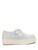 YRU Strange Cvlt Cult Krypt Kreeper Creeper White Glitter Platforms Sneakers YRU Strange Cvlt Cult Krypt Kreeper Creeper White Glitter Platforms Sneakers