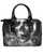 Liquor Brand Half Life Skull Gothic Roses Punk Round Purse Handbag LB-BRB-00041