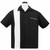 Steady Clothing Poplin Single Panel White Button Down Bowling Work Shirt ST37090 Steady Clothing Poplin Single Panel White Button Down Bowling Work Shirt ST37090