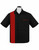 Steady Clothing Poplin Single Panel Red Black Button Down Bowling Shirt ST37090 Steady Clothing Poplin Single Panel Red Black Button Down Bowling Shirt ST37090