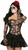 Forum Novelties Day of the Dead Ruched Gloves Halloween Costume Accessory 74673 Forum Novelties Day of the Dead Ruched Gloves Halloween Costume Accessory 74673