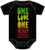 Zion Rootswear Bob Marley One Love One Heart Infant Romper Bodysuit ZRBM1210 Zion Rootswear Bob Marley One Love One Heart Infant Romper Bodysuit ZRBM1210