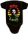 Zion Rootswear Bob Marley Peace Creeper Infant One Piece Romper Bodysuit BM5395 Zion Rootswear Bob Marley Peace Creeper Infant One Piece Romper Bodysuit BM5395