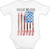 Zion Rootswear Willie Nelson Guitar USA Flag Infant Bodysuit Romper ZRWN1037 Zion Rootswear Willie Nelson Guitar USA Flag Infant Bodysuit Romper ZRWN1037