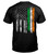 Irish American Flag USA Ireland Celtic Patriotic St Patricks Paddys Day T Shirt