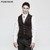 Punk Rave Jacquard Velvet Goth Steampunk Victorian Brown Waistcoat Vest Y-807 Punk Rave Jacquard Velvet Goth Steampunk Victorian Brown Waistcoat Vest Y-807
