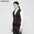Punk Rave Jacquard Velvet Goth Steampunk Victorian Brown Waistcoat Vest Y-807 Punk Rave Jacquard Velvet Goth Steampunk Victorian Brown Waistcoat Vest Y-807