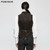 Punk Rave Jacquard Velvet Goth Steampunk Victorian Brown Waistcoat Vest Y-807 Punk Rave Jacquard Velvet Goth Steampunk Victorian Brown Waistcoat Vest Y-807