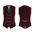 Punk Rave Opera Victorian Gothic Steampunk Red Jacquard Vest Waistcoat Y-813 Punk Rave Opera Victorian Gothic Steampunk Red Jacquard Vest Waistcoat Y-813