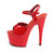 Pleaser Sexy Exotic Dancing Red Sandal Platforms 7" High Heels Shoes Adore-709 Pleaser Sexy Exotic Dancing Red Sandal Platforms 7" High Heels Shoes Adore-709