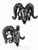 Restyle Ram Skull Silver Emo Goth Punk Occult Satanic Witch Horror Jewelry Ring Restyle Ram Skull Silver Emo Goth Punk Occult Satanic Witch Horror Jewelry Ring