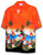 Pacific Legend Tropical Beach Parrots Hawaiian Orange Button Down Shirt 440-3468 Pacific Legend Tropical Beach Parrots Hawaiian Orange Button Down Shirt 440-3468