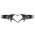 Alchemy of England Gothic Nocte Amor Bat Wings Heart Punk Choker Necklace P823 Alchemy of England Gothic Nocte Amor Bat Wings Heart Punk Choker Necklace P823