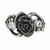 Alchemy of England Gothic Black Bacchanal Roses Punk Swarovski Crystal Ring R223 Alchemy of England Gothic Black Bacchanal Roses Punk Swarovski Crystal Ring R223