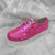 YRU Strange Cvlt Cult Krpyt Kreeper Creeper Pink Sparkle Goth Platforms Sneakers YRU Strange Cvlt Cult Krpyt Kreeper Creeper Pink Sparkle Goth Platforms Sneakers