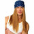 Costume Culture Rocker Bandanna Wig Blonde Guns n Roses Halloween Costume 21064