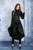 Dark In Love Dovetail Damask Steampunk Victorian Gothic Gown Black Jacket JW091