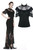 Dark in Love Black Short Sleeve High Collar Blouse Gothic Victorian Top TW162 Dark in Love Black Short Sleeve High Collar Blouse Gothic Victorian Top TW162
