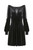 Dark In Love Gothic Steampunk Lolita Lace Up Black Velvet Mini Dress DW224 Dark In Love Gothic Steampunk Lolita Lace Up Black Velvet Mini Dress DW224