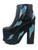 YRU Nightmare Lightening Bolt Goth Punk Hologrpahic Platforms Boots Heels Shoes YRU Nightmare Lightening Bolt Goth Punk Hologrpahic Platforms Boots Heels Shoes