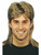 Smiffys 80s Mullet Brown Blonde Wig Adult Mens Halloween Costume Accessory 42196