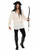 Smiffys Pirate Shirt Ivory Lace Up Adult Mens Halloween Costume Accessory 40383 Smiffys Pirate Shirt Ivory Lace Up Adult Mens Halloween Costume Accessory 40383