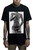 Mafioso Strip Tattooed Inked Nude Naked Sexy Woman Stripper Urban Black T Shirt