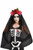 Dreamgirl Day of the Dead Sugar Skull Veil Headpiece Halloween Costume 10003 Dreamgirl Day of the Dead Sugar Skull Veil Headpiece Halloween Costume 10003