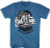 EVEL KNIEVEL EVEL WAYS PACIFIC BLUE BIKE STUNT MOTORCYCLE RIDER T TEE SHIRT EVEL KNIEVEL EVEL WAYS PACIFIC BLUE BIKE STUNT MOTORCYCLE RIDER T TEE SHIRT