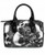 Liquor Brand Doomed Skull Roses Tattoos Gothic Punk Handbag Purse LB-BRB-00042 Liquor Brand Doomed Skull Roses Tattoos Gothic Punk Handbag Purse LB-BRB-00042