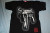 Rare Officially Licensed Arme Machine Gun Airbrushed Look Urban Cut Mens Shirt L