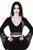 Killstar Naomi Gothic Punk Alternative Witchy Lace Crop Top Shirt KSRA000897 Killstar Naomi Gothic Punk Alternative Witchy Lace Crop Top Shirt KSRA000897
