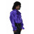Underwraps Pop Star Purple Prince 80s Shirt Adult Mens Halloween Costume 29730