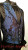 SHRINE ARISTOCRAT VICTORIAN BLUE TAPESTRY GOTHIC VEST JACKET VAMPIRE STEAMPUNK