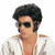 Costume Culture Rock n Roll Elvis Deluxe Wig Halloween Costume Accessory 24528
