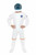 Charades Astronaut Flight Suit White Plus Size Adult Halloween Costume CH52034