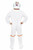 Charades Astronaut Flight Suit White Plus Size Adult Halloween Costume CH52034