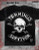 THE WALKING TERMINUS SURVIVOR ZOMBIE SKULL CROSSED BONES BLACK T SHIRT S-3XL