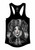 DGA David Gonzales Art DG Angels Queen of Fools Clown Racerback Tank Top Shirt DGA David Gonzales Art DG Angels Queen of Fools Clown Racerback Tank Top Shirt