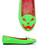 Strange Cvlt YRU Lydia Jack o Lantern Pumpkin Poison Green Halloween Shoes Flats Strange Cvlt YRU Lydia Jack o Lantern Pumpkin Poison Green Halloween Shoes Flats