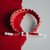 Rastaclat Red Hue Braided Shoelace Wristband Urban Jewelry Bracelet 21400015