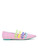 Strange Cvlt Cult YRU Coven Pink Buckle Witch Gothic Punk Pastel Flats Shoes