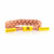 Rastaclat Radiate Coral Yellow Braided Shoelace Wristband Bracelet 21200056