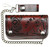 Lucky 13 Aloha Tiki Hula Girl Hawaiian Motorcycle Biker Chain Wallet LAWC9AL Lucky 13 Aloha Tiki Hula Girl Hawaiian Motorcycle Biker Chain Wallet LAWC9AL